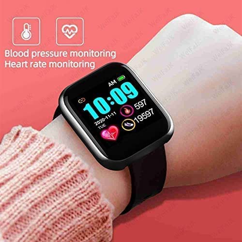 D20 Bluetooth Wireless Smart Watch Fitness Band (Black)