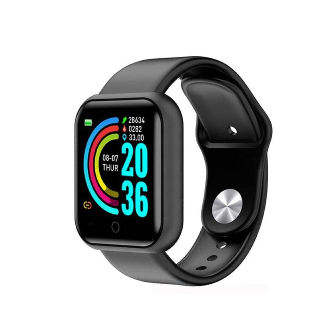 D20 Bluetooth Wireless Smart Watch Fitness Band (Black)