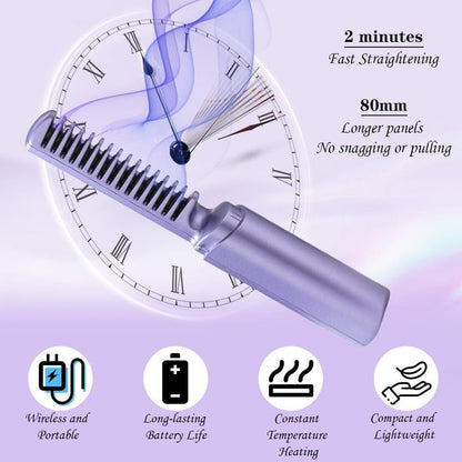 Meneflix Portable Mini Hair Straightener/Hot Comb