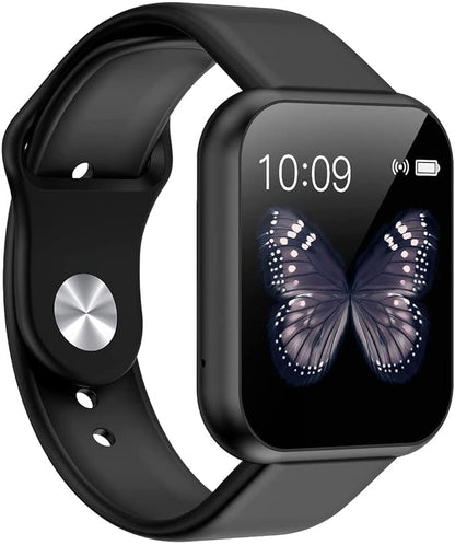 D20 Bluetooth Wireless Smart Watch Fitness Band (Black)